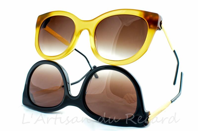 Thierry lasry lunettes jaunes