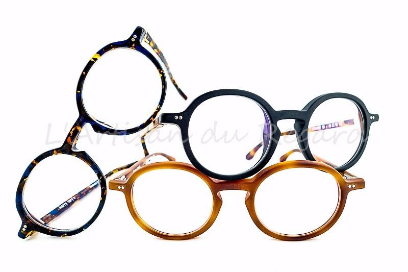 Harry Lary's lunettes ronde