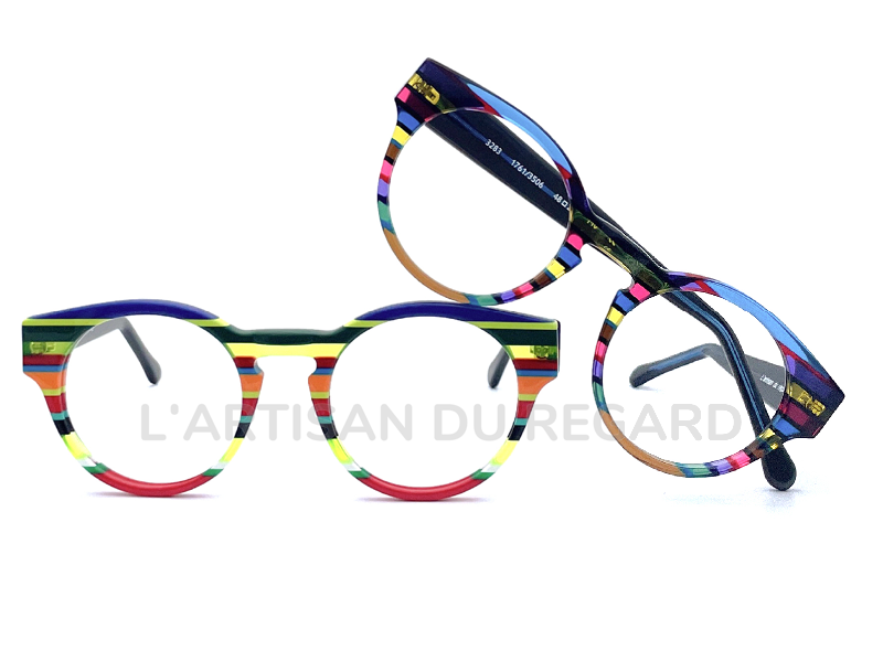 L'ARTISAN DU REGARD WISSING CRÉATEUR LUNETTES COLORÉES