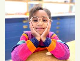 Lunettes créateur colorées