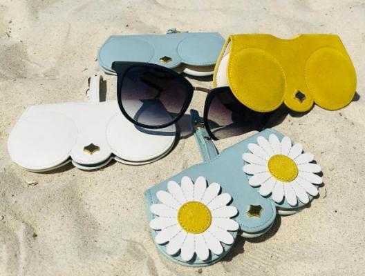 Etuit à lunettes en cuir Any Di