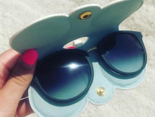 Etuit à lunettes en cuir Any Di