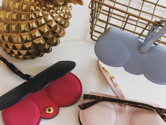 Etuit à lunettes en cuir Any Di