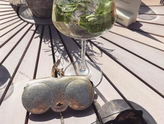 Etuit à lunettes en cuir Any Di