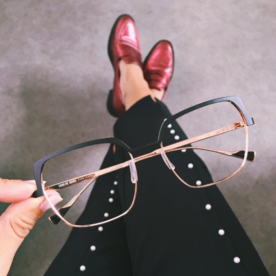 Focus sur les lunettes Yeleen de la créatrice  Caroline Abram