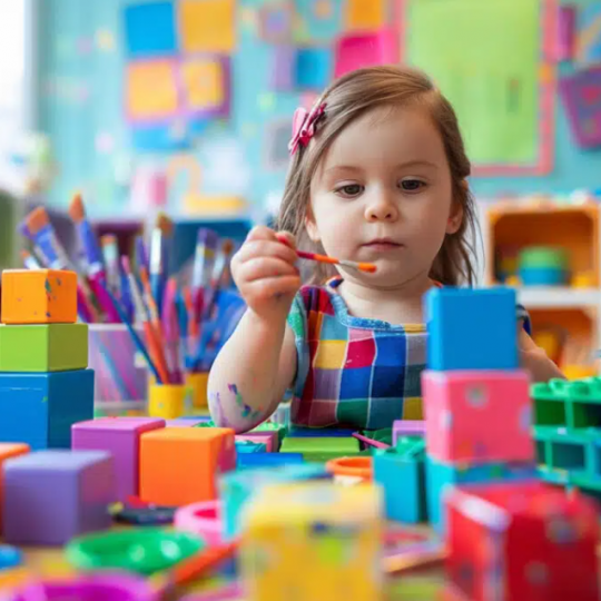 Les bienfaits des couleurs sur le développement des enfants et leur vue