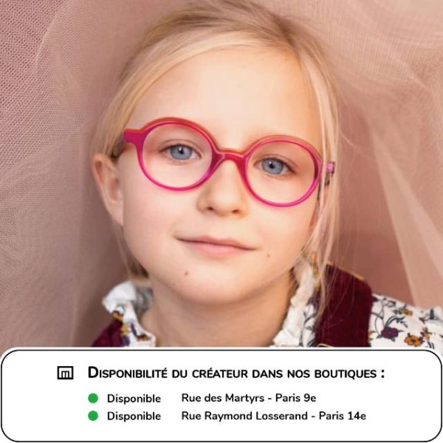 Lunettes Tete à lunettes par Caroline Abram Enfant