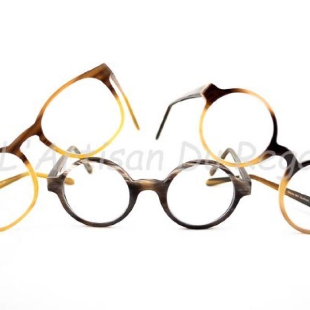 Lunettes originales en corne
