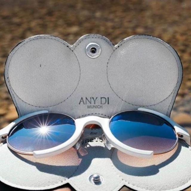 Etuit à lunettes en cuir Any Di
