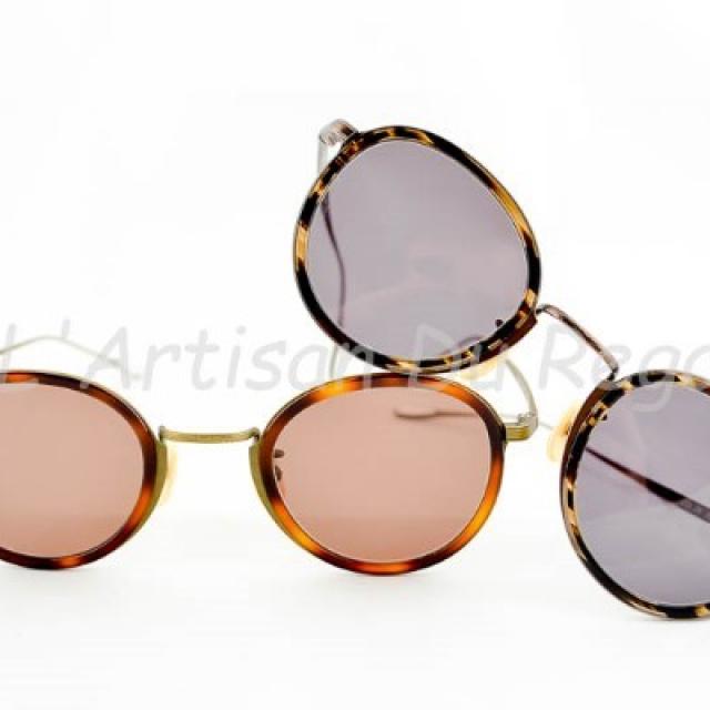 Ush lunettes japonaises solaires métal fine