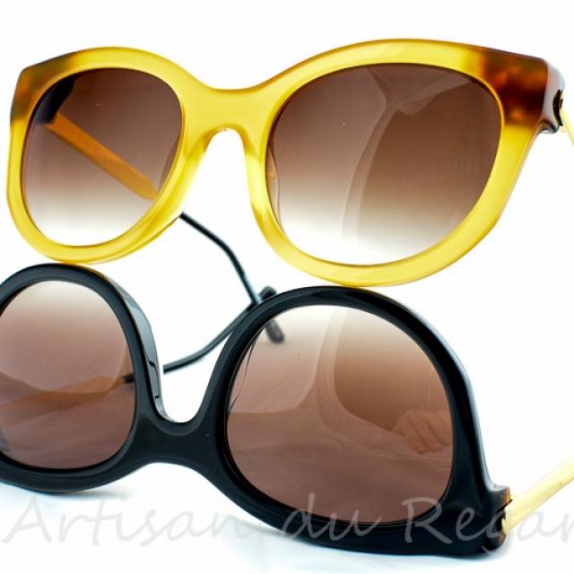 Thierry lasry lunettes jaunes