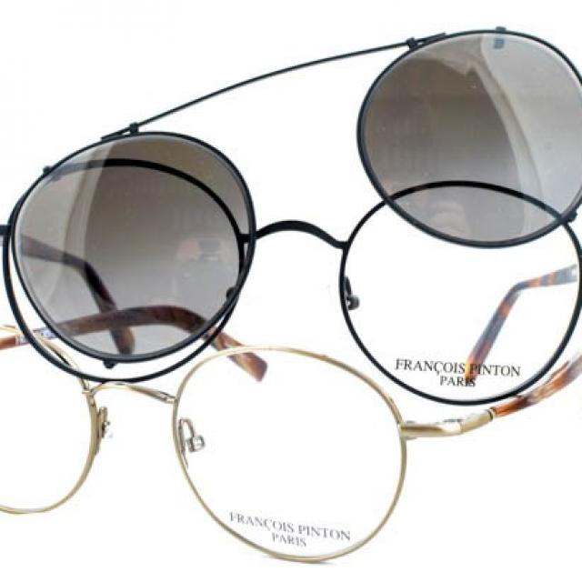 Francois pinton lunettes de soleil métal